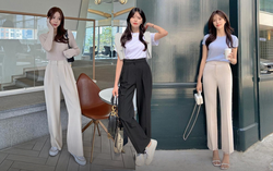 4 kiểu quần vải mịn mát cho nàng công sở