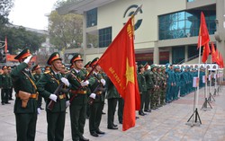 Hà Nội: Ban CHQS quận Hai Bà Trưng ra quân huấn luyện và phát động phong trào thi đua năm 2023