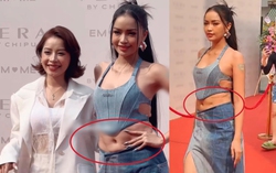 Hoa hậu Ngọc Châu gây chú ý vì vòng 2 kém thon gọn