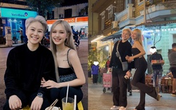 Bảo Hân và Xoài Non rạng rỡ trên phố cổ