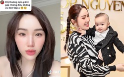 Bảo Thy tiết lộ đang bị khủng hoảng khi con trai mọc răng