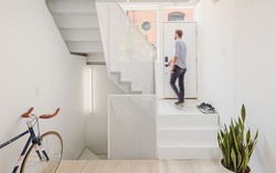 Ngôi nhà chỉ có diện tích 32m2 nhưng sở hữu thiết kế ấn tượng