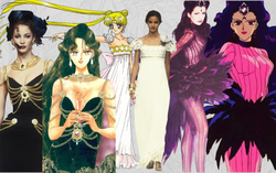 Những lần đồ Haute Couture xuất hiện trong vũ trụ của Thủy Thủ Mặt Trăng 