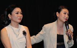 Hoàng Trinh "Mùi ngò gai" bật khóc khi nhắc đến chồng mắc ung thư phổi