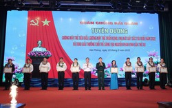 Tuyên dương 10 gương mặt trẻ tiêu biểu và 24 phụ nữ xuất sắc của Quân chủng Hải quân
