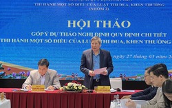 2 phương án về thời gian giữ chức vụ để xét khen thưởng quá trình cống hiến với nữ cán bộ lãnh đạo, quản lý