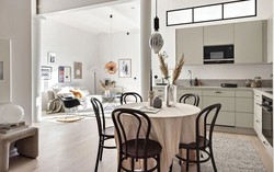 Ngắm vẻ đẹp trong veo của căn hộ Bắc Âu 53m2 thời thượng