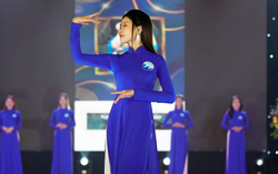 Nữ sinh 20 tuổi trở thành tân Hoa khôi trường ĐH Tài chính - Ngân hàng Hà Nội