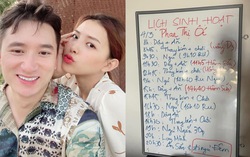 Bà xã Mạnh Quỳnh chia sẻ lịch sinh hoạt dày đặc của con gái 2 tháng tuổi