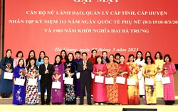 Hà Giang phấn đấu năm 2025, tỷ lệ nữ đạt 16% trở lên diện Ban Thường vụ Tỉnh ủy quản lý 