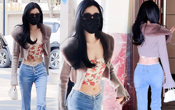 Học trò Lisa lên top tìm kiếm vì diện đồ bó sát đến phim trường