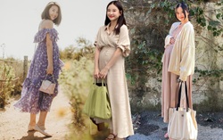10 set váy trẻ trung, xinh tươi dành cho mẹ bầu