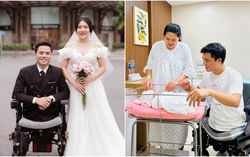Chàng trai không chân Tô Đình Khánh đón con gái đầu lòng 