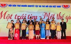 “Một trái tim - Một thế giới” dành tấm lòng cho người khuyết tật, trẻ mồ côi