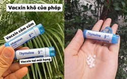 Chuyên gia lên tiếng về "vắc-xin khô uống 1 lần dự phòng bệnh cúm, tai mũi họng cả năm"