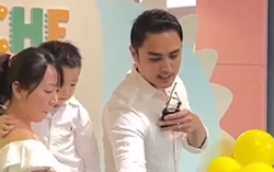 Minh Đạo thông báo lên chức cha lần 2