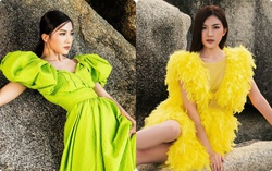 Lương Thanh khoe sắc rạng rỡ với đầm dạ hội