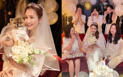 Lee Da Hae gây chú ý trong loạt ảnh tiệc chia tay đời độc thân