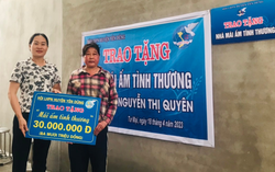 Trao nhà mái ấm tình thương cho hội viên nghèo tại Bắc Giang