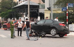 Tài xế "xe điên" tông vào 17 xe máy khi đang chở vợ đi khám bệnh trở về 