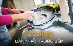 Đồ vật trong bếp chứa 45 tỷ vi khuẩn mỗi centimet vuông