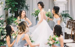 Đám cưới đẹp như mơ của cô dâu Việt trên đất Mỹ