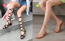 Hè nóng đến mấy cũng đừng đi 4 kiểu giày bệt 