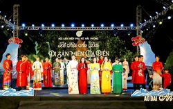 Tái hiện "Di sản miền cửa biển" Hải Phòng qua tà áo dài