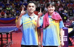 SEA Games 32: Bóng bàn Việt Nam có huy chương Vàng đôi nam nữ sau 24 năm