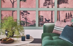 Decor nhà xinh với những ý tưởng trang trí bằng giấy dán tường