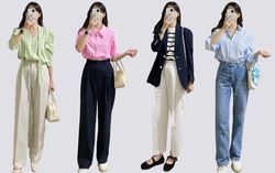 Học nàng blogger Hàn Quốc 10 set đồ tôn dáng, thanh lịch khi đến công sở