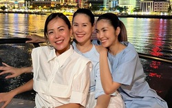 Hà Tăng khoe nhan sắc nổi bật khi tụ họp bên hội bạn thân 