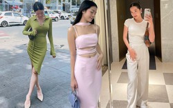 Thời trang sành điệu của mẹ bỉm sữa Karen Nguyễn