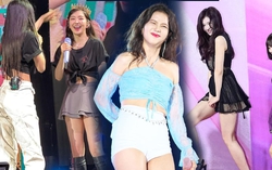 Nỗi khổ của idol: Người phải diện đồ quá ngắn, người mặc chật đến độ hằn da 