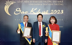 Agribank giành “cú đúp” tại giải thưởng Sao Khuê 2023