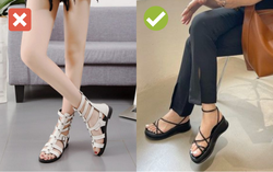 4 mẫu sandal bạn nên từ bỏ