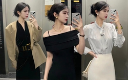 Biến hóa trang phục công sở từ chính những gam màu "nhạt nhòa" nhất