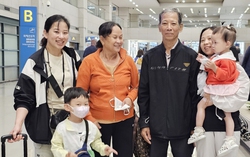 Niềm vui hội ngộ cùng gia đình của các cô dâu Việt trên đất nước Hàn Quốc