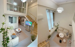 Không gian sống tiện nghi bất ngờ trong căn hộ gác xép 23m²