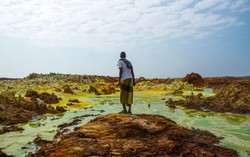 Suối địa nhiệt Dallol: Kỳ quan độc đáo có một không hai trên Trái đất, đẹp nhưng nguy hiểm