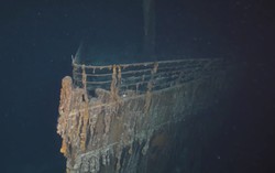 Cận cảnh con tàu Titanic huyền thoại bị bao trùm bởi vẻ u ám sau 111 năm nằm sâu dưới đại dương