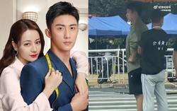 Hoàng Cảnh Du tới tận phim trường hẹn hò cùng Địch Lệ Nhiệt Ba