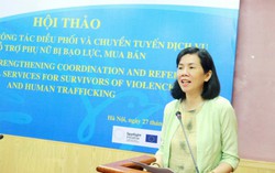Tăng cường hỗ trợ phụ nữ bị bạo lực và mua bán 