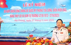 Kỷ niệm 50 năm chiến công chống đế quốc Mỹ phong toả sông, biển miền Bắc
