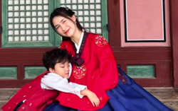 Hòa Minzy chăm chỉ đưa con trai đi chơi khắp nơi suốt kỳ nghỉ hè