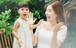 Con gái Jack như "bản sao" của bố, mới 2 tuổi đã làm mẫu nhí