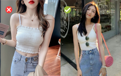 4 kiểu áo 2 dây kém duyên không nên mua vào mùa hè