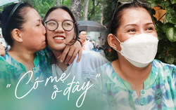 Kỳ thi đặc biệt của nữ sinh có ba qua đời do Covid-19, rơi nước mắt vì một khoảnh khắc trước cổng trường
