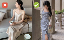 4 kiểu váy 2 dây hội sành mặc sẽ không diện ra đường