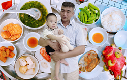 Những mâm cơm và lời nhắn của bố chồng dành cho con dâu ở cữ khiến ai cũng xúc động